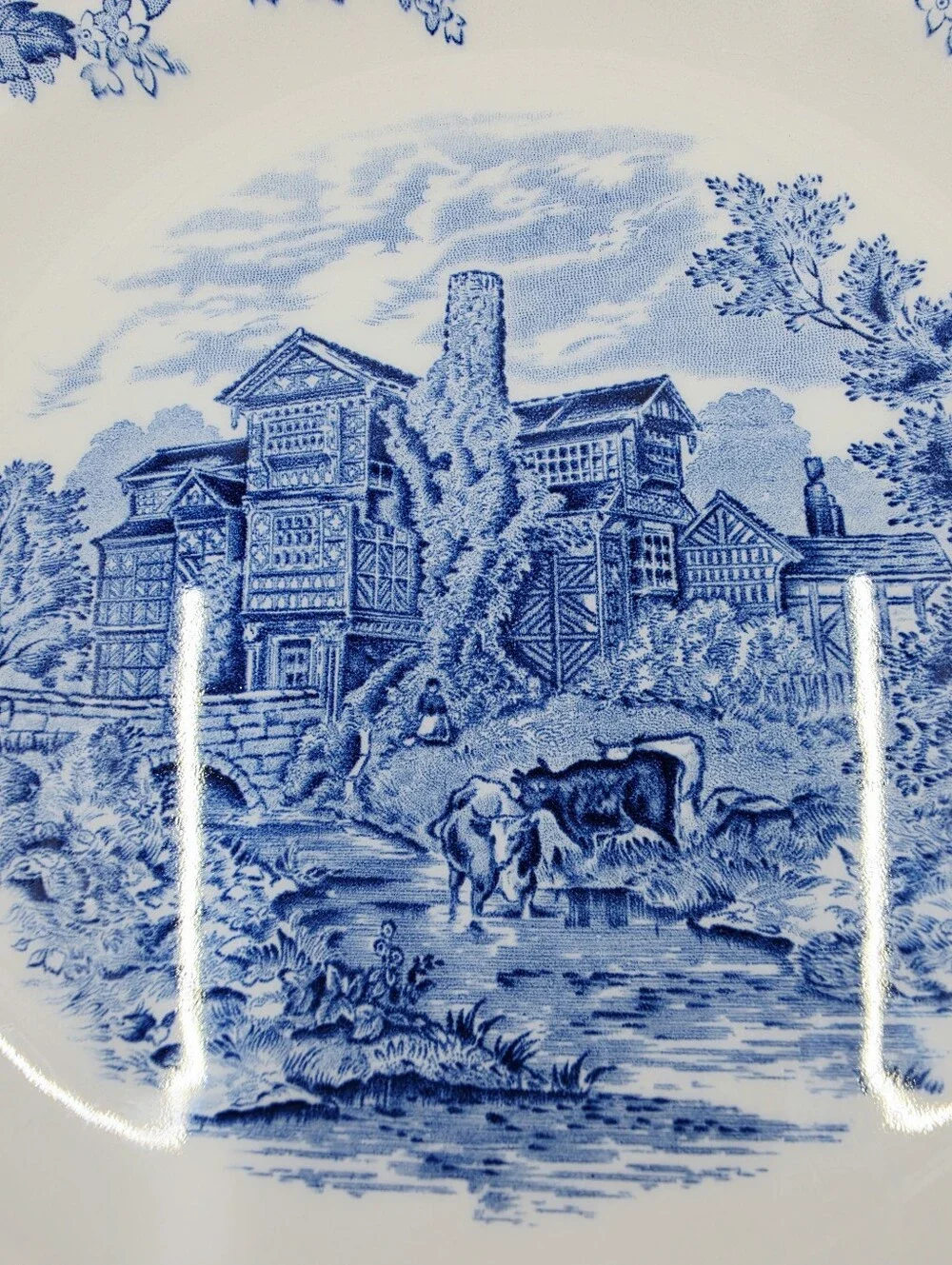 Wedgwood Romantic England Moreton Old Hall Dinner Plate Made In England